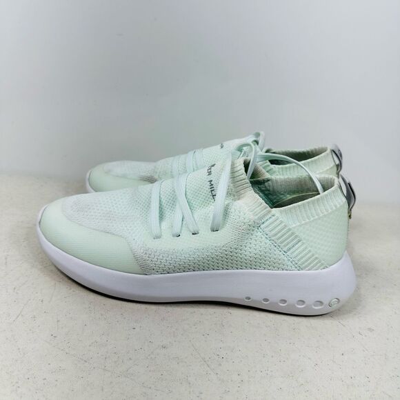 Peter Millar Golf Shoe Womens 7.5 Green Hyperlight Glide Sneaker LS21EF01 - Picture 4 of 8